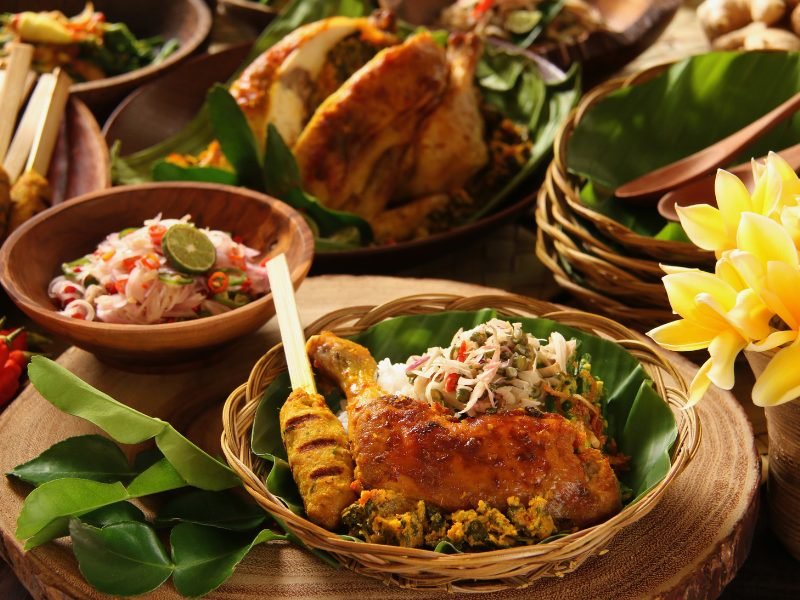a traditional delicious balinese dish