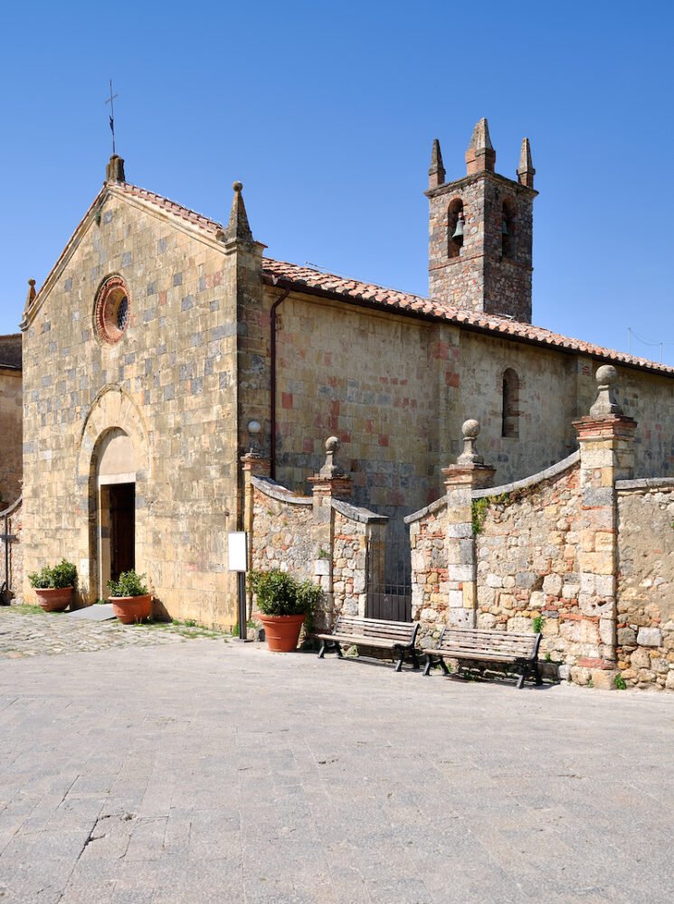 Santa Maria Assunta Church in Monteriggioni