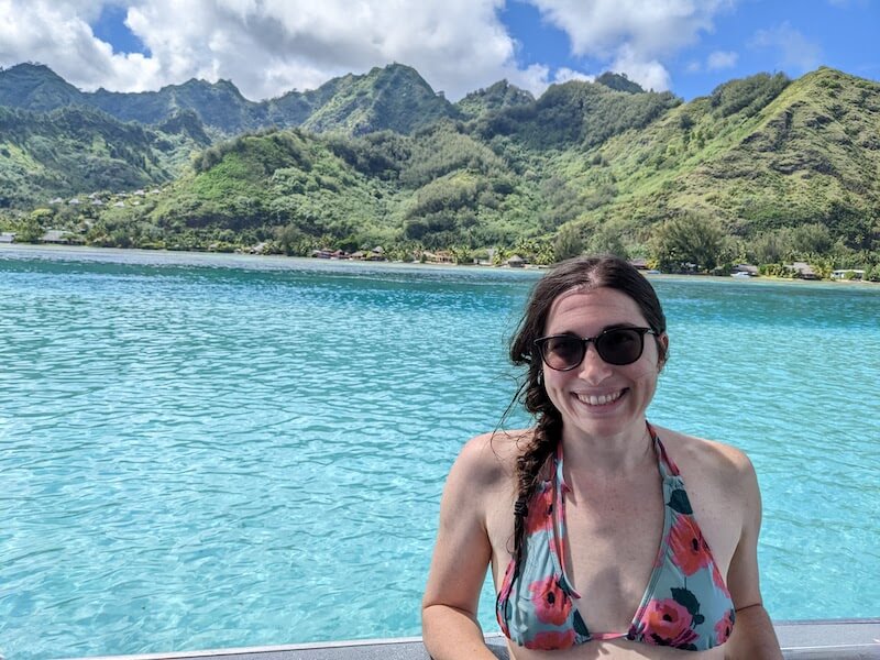 Diving in Moorea with a surface interval in the lagoon