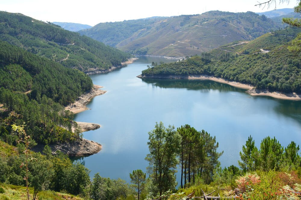 Beautiful lake in the national park Peneda Gerês, Portugal
