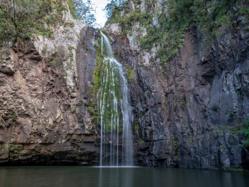 Tisey Estanzuela waterfall in nicaragua near esteli