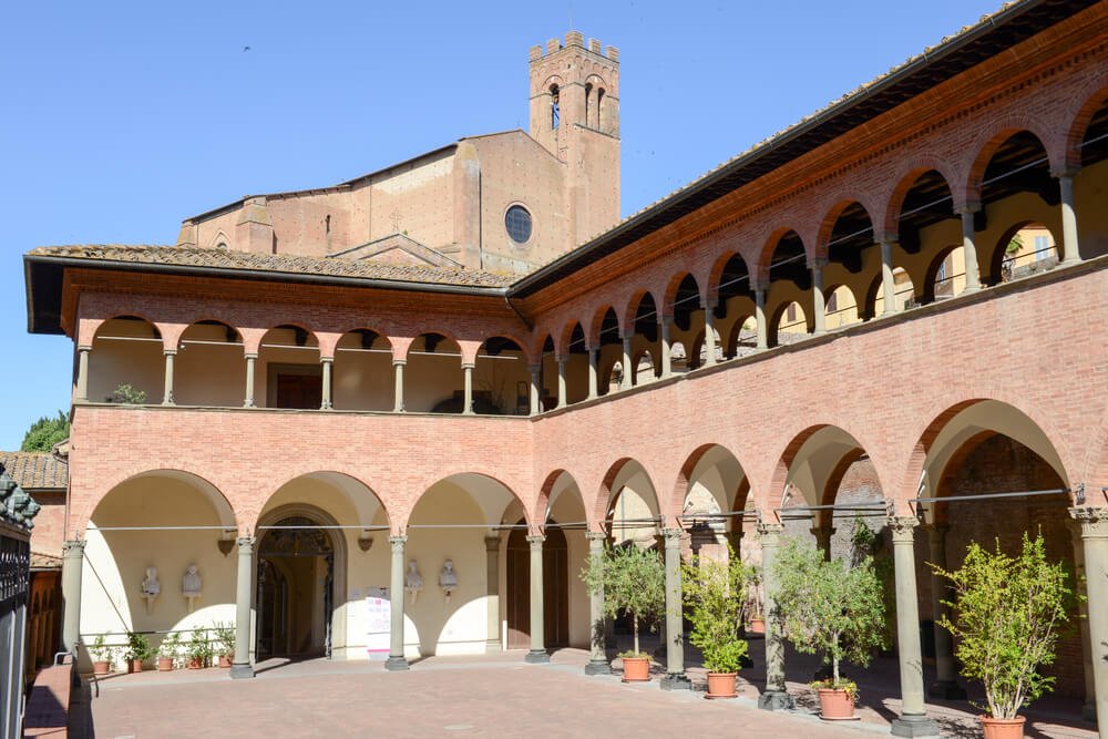 St Catherine sanctuary and Basilica of San Domenico in Siena