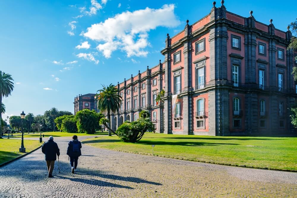 Museo di Capodimonte at museum located in the Palace of Capodimonte, a grand Bourbon palazzo in Naples, Italy.