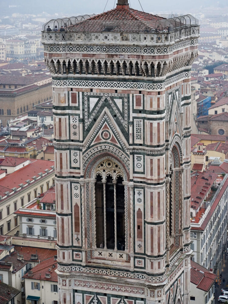 View of the Belltower of the Duomo