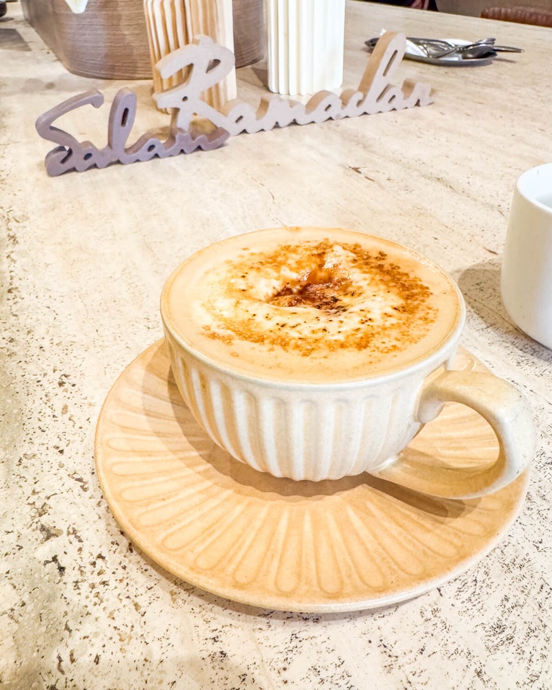 the creme brule late at picadilly cafe