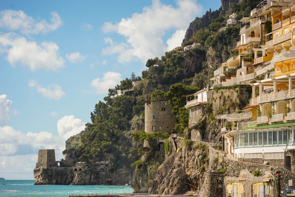 A gorgeous weather day in Positano in March