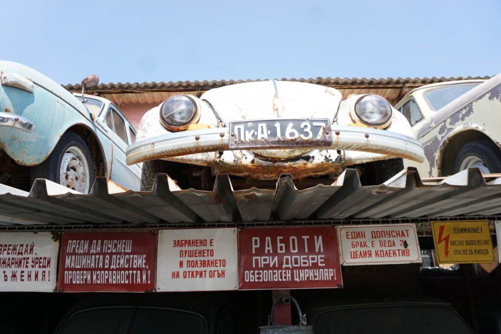 Vintage cars in Bulgaria