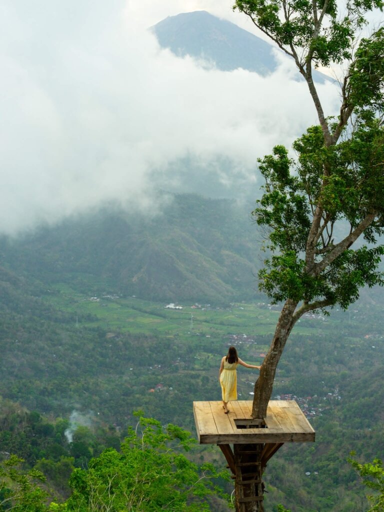 Lahangan Sweet, Bali on a cloudy day