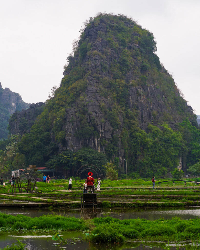 Rock mountains in Ninh Binh