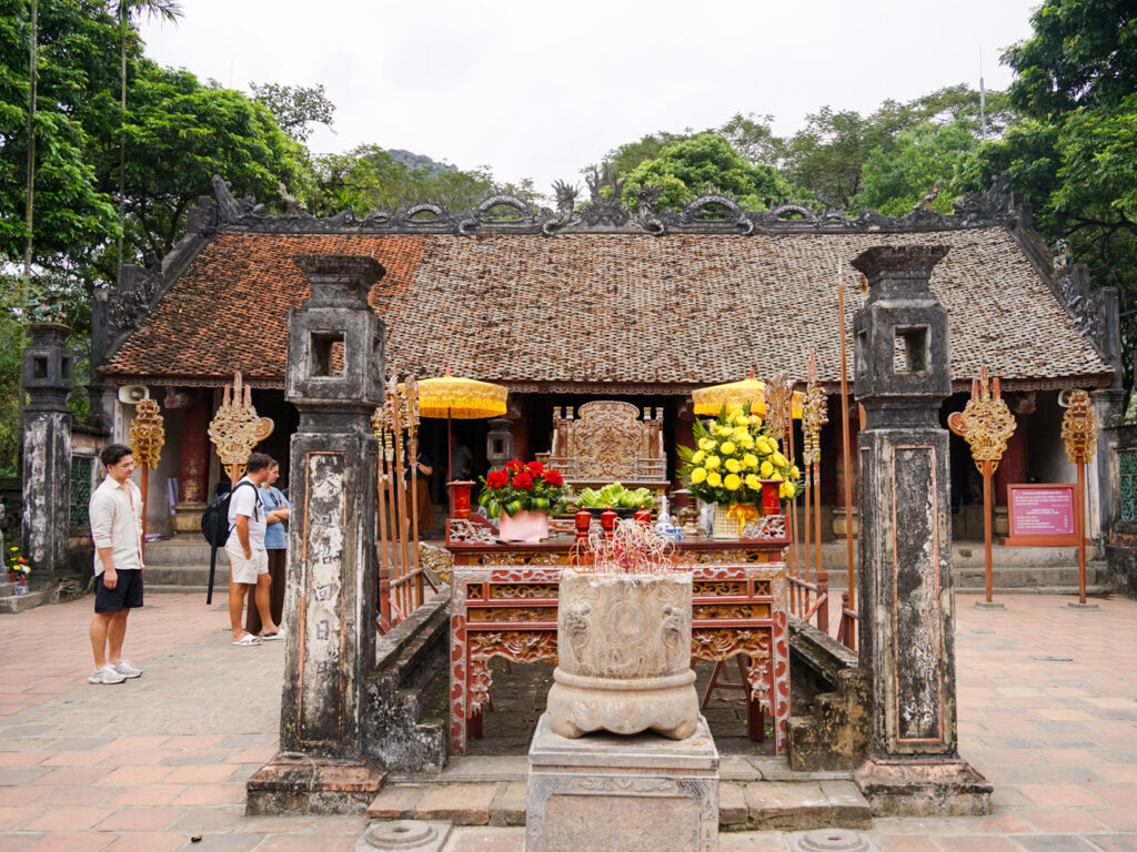 Exterior of the temple