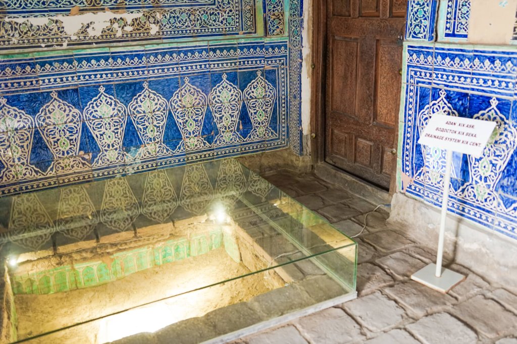 Archaeological ruins in Khiva old town