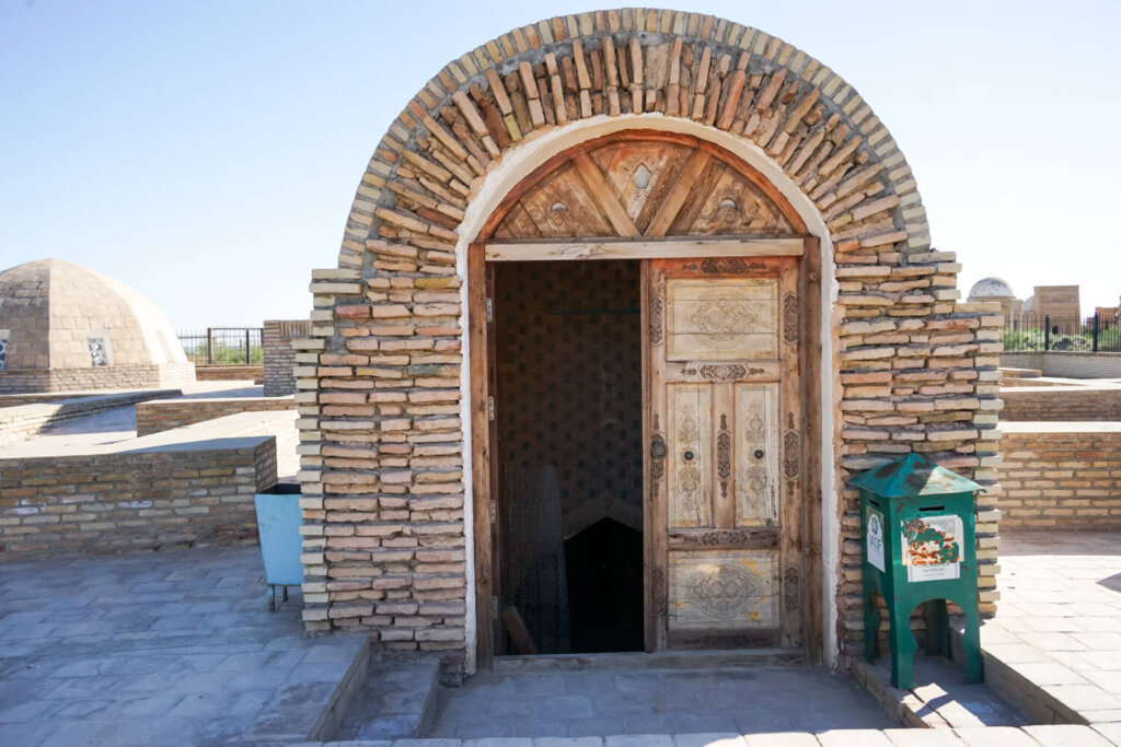 Doorway to the underground Mausoleum