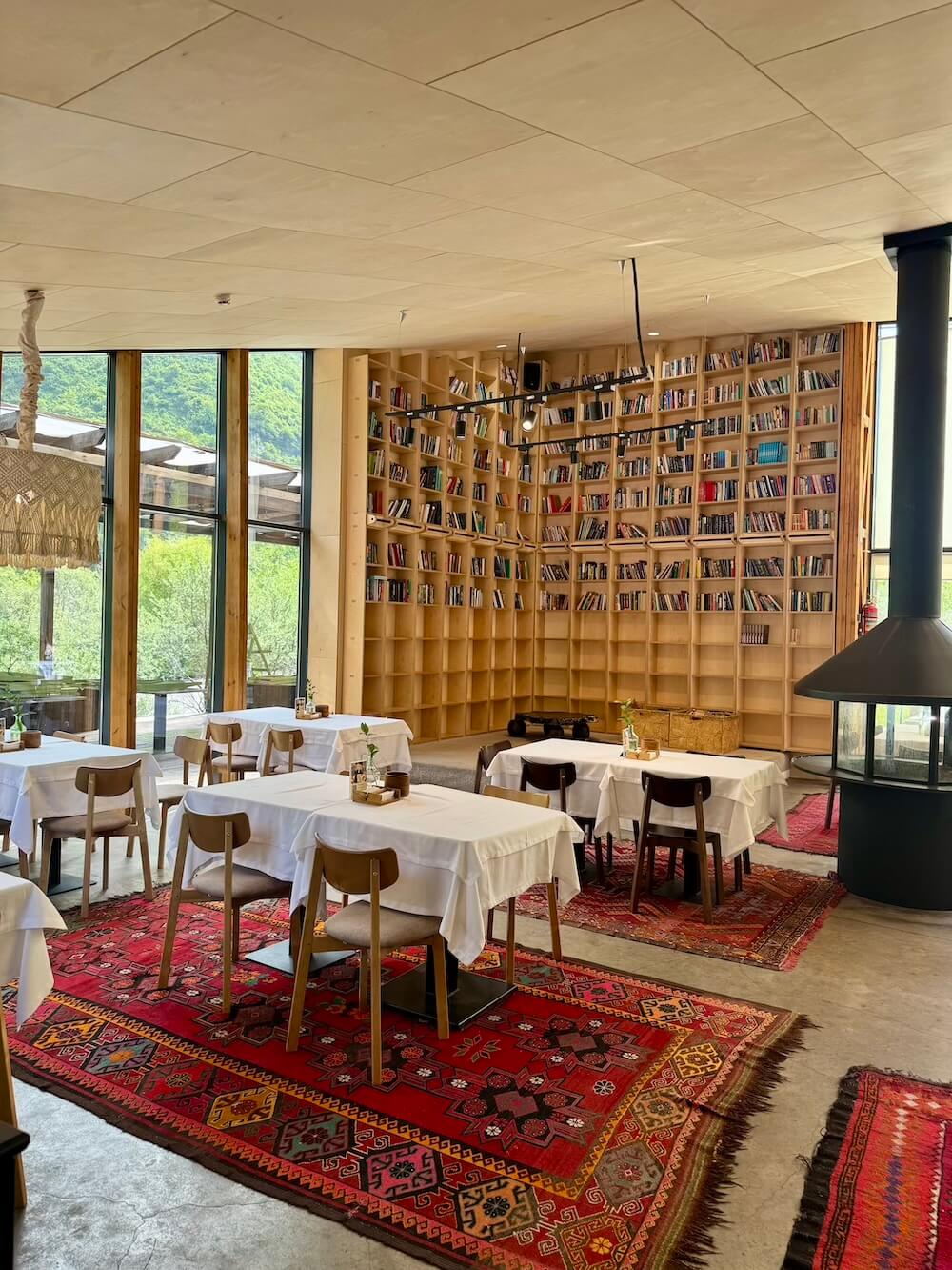The coffee shop at Big Almaty Lake