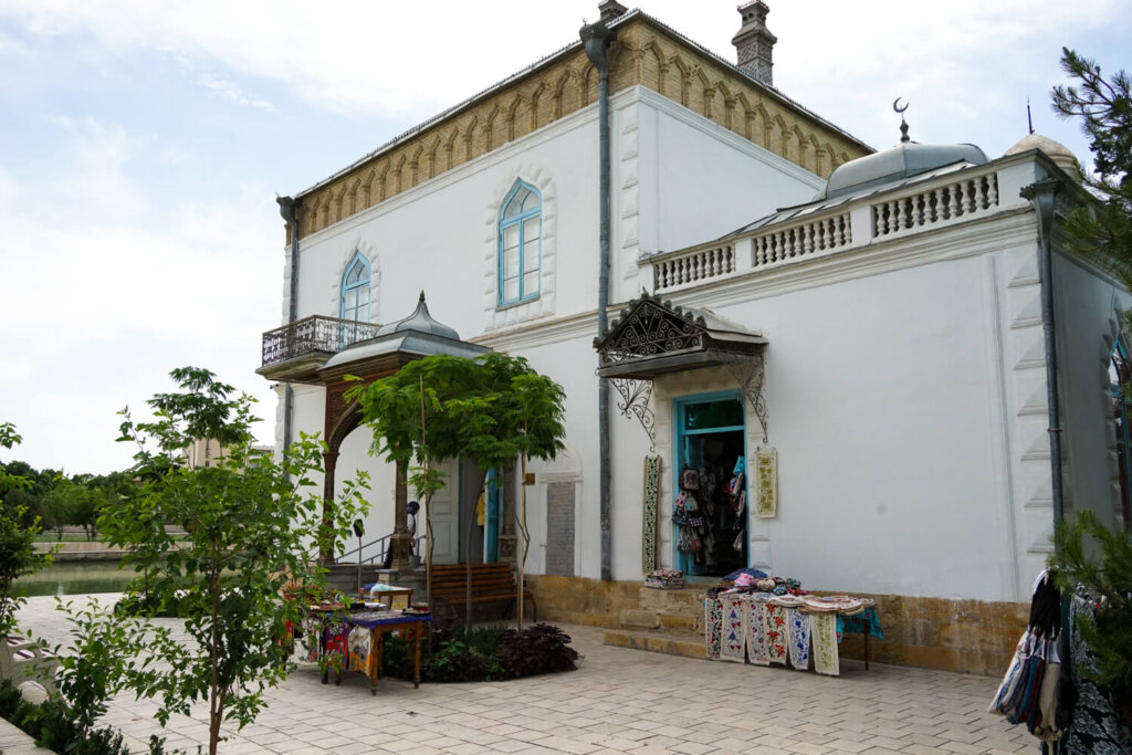 The humble exterior of what used to be the harem