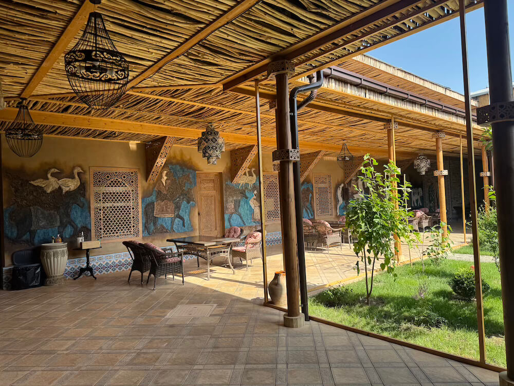 Traditions Square courtyard and garden